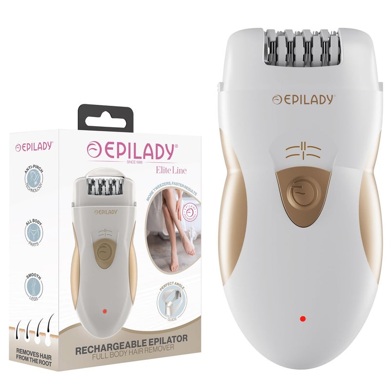 Epilady Legend 5 Rechargeable Cordless Epilator for Women, 56-Tweezer Dual Speed Full Body Hair Removal Device for Legs, Underarms, & Bikini, Long-Lasting Smooth Skin, Travel Case Included - Image 1
